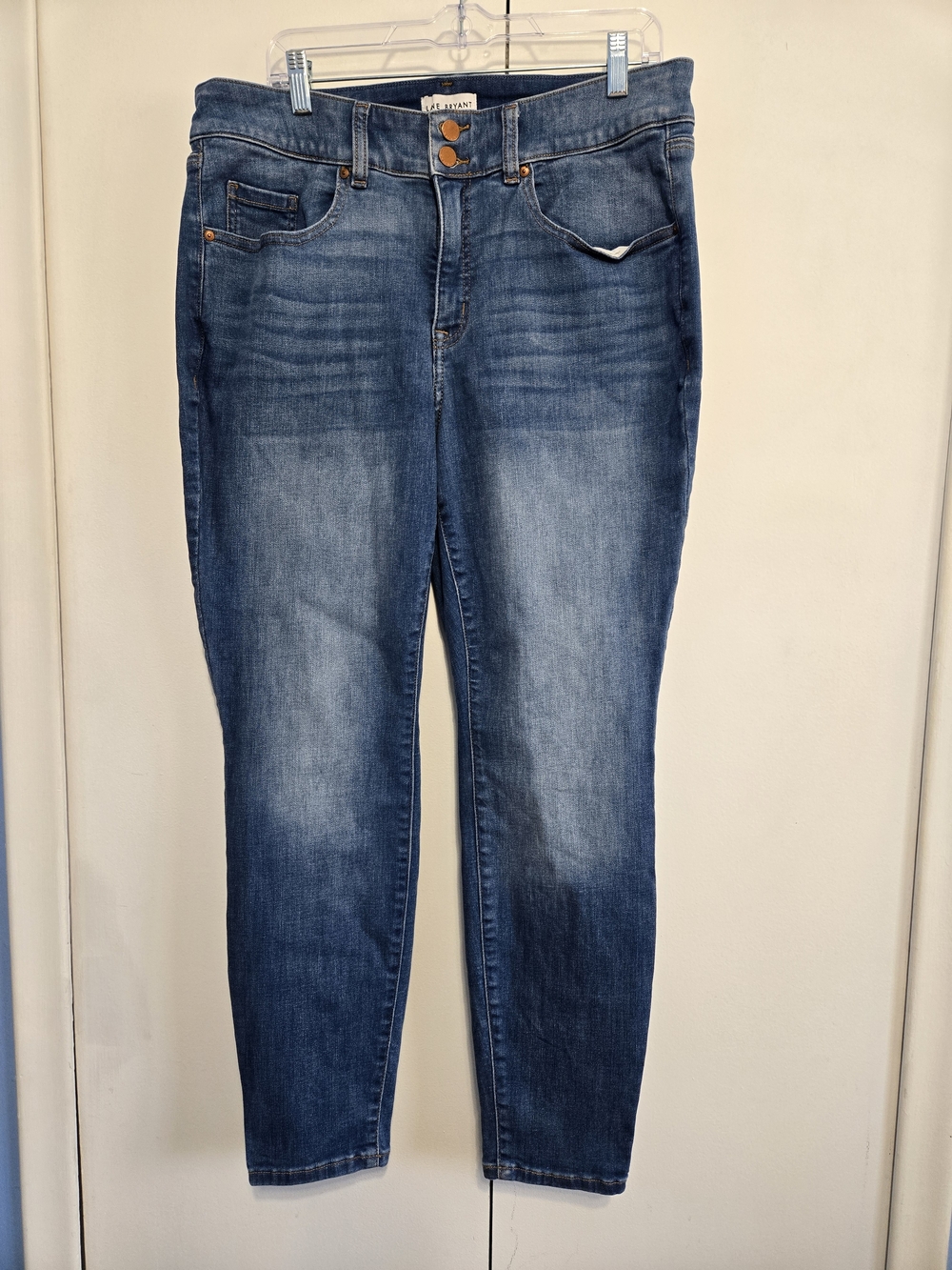 Lane Bryant Tighter Tummy Jeans 16 High Rise Skinny Stretch Medium Wash